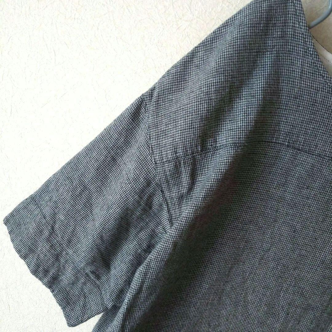 【美品】niko and… ワンピース チュニック コットン リネン 千鳥 — image 3