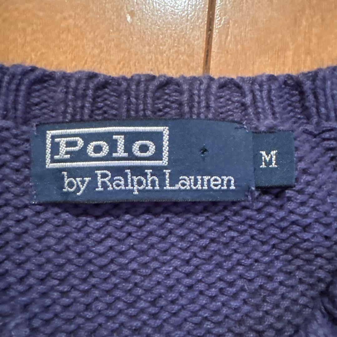 Polo by Ralph Lauren Vネックニット ネイビー M — image 3