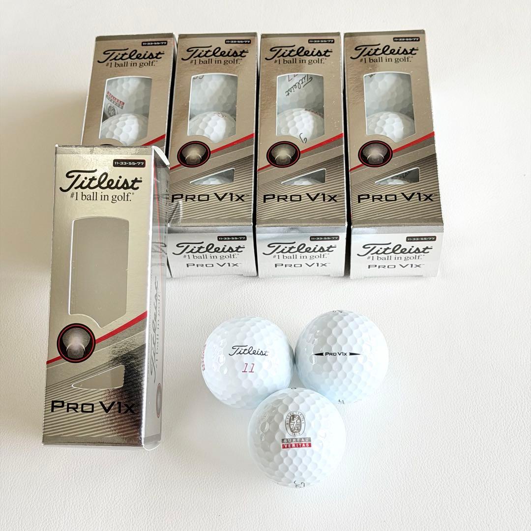 タイトリスト V1X 5スリーブ　新品　未使用　ゴルフボール — image 3