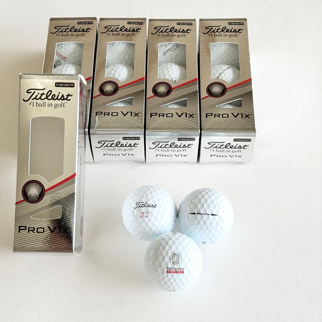 タイトリスト V1X 5スリーブ　新品　未使用　ゴルフボール — image 4