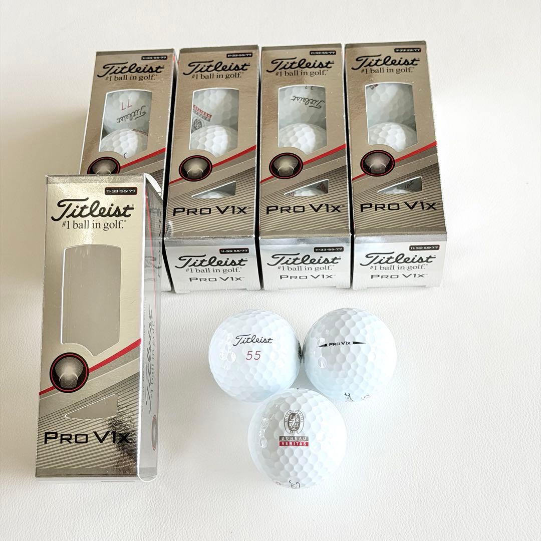タイトリスト V1X 5スリーブ　新品　未使用　ゴルフボール — image 5