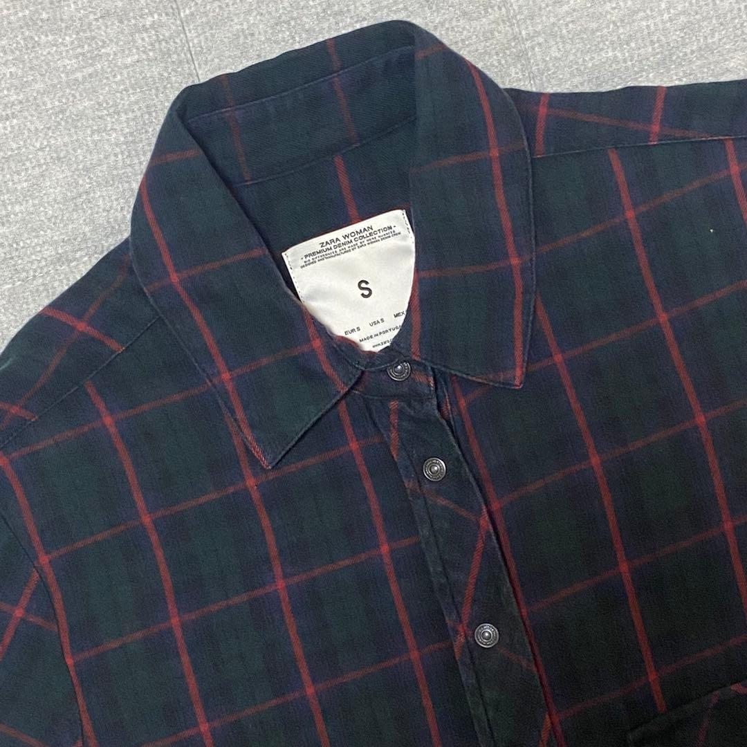 ZARA チェックシャツ　Sサイズ — image 3