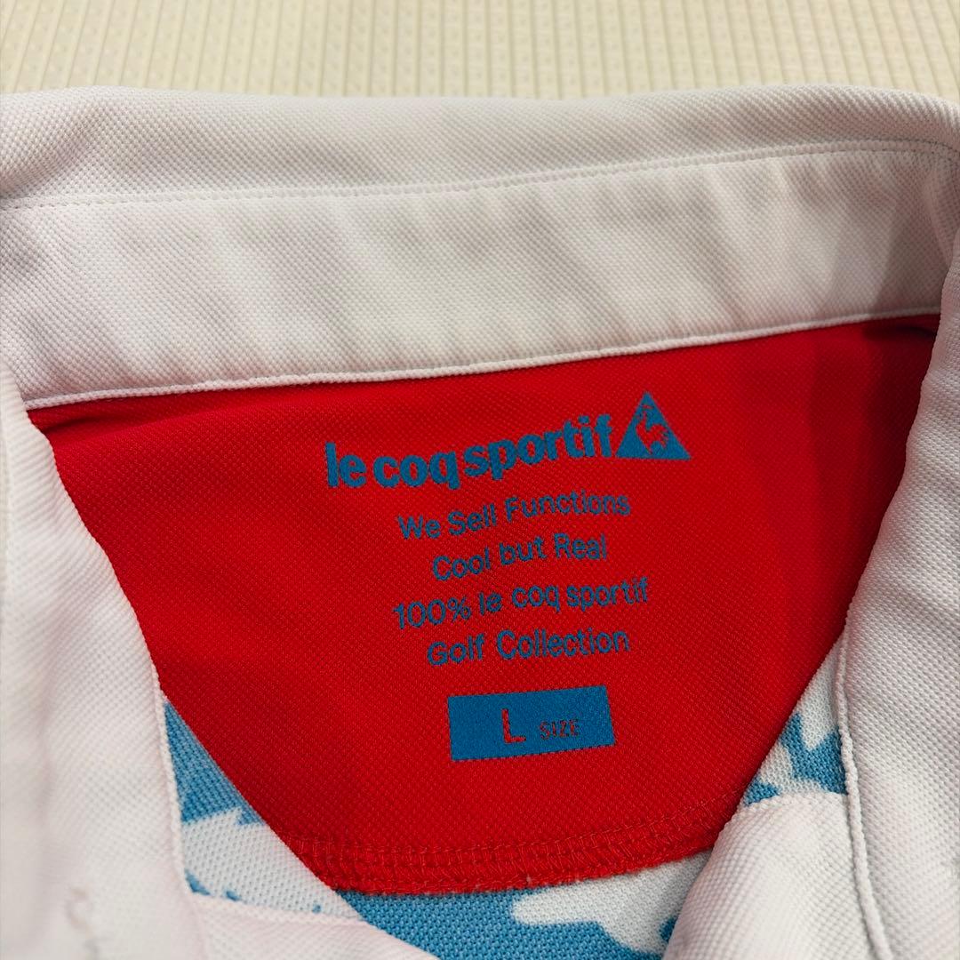 le coq sportif ゴルフ ポロシャツ Lサイズ — image 2