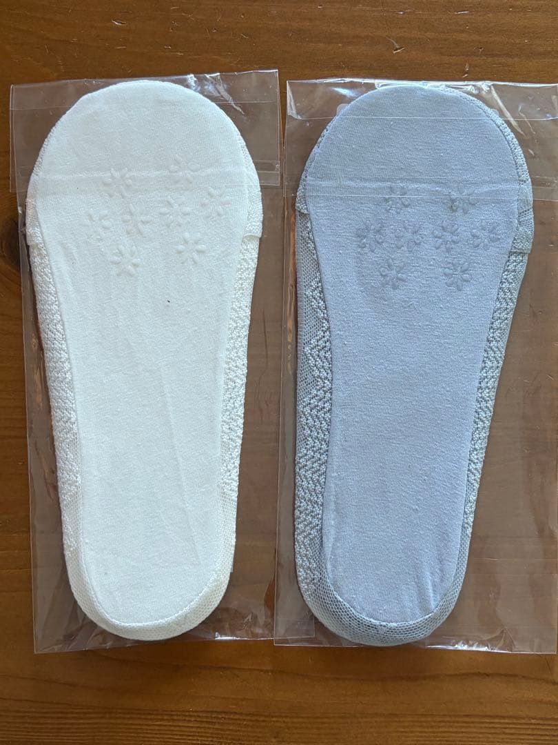 フットカバー 脱げないレースソックス 2足セット — image 2