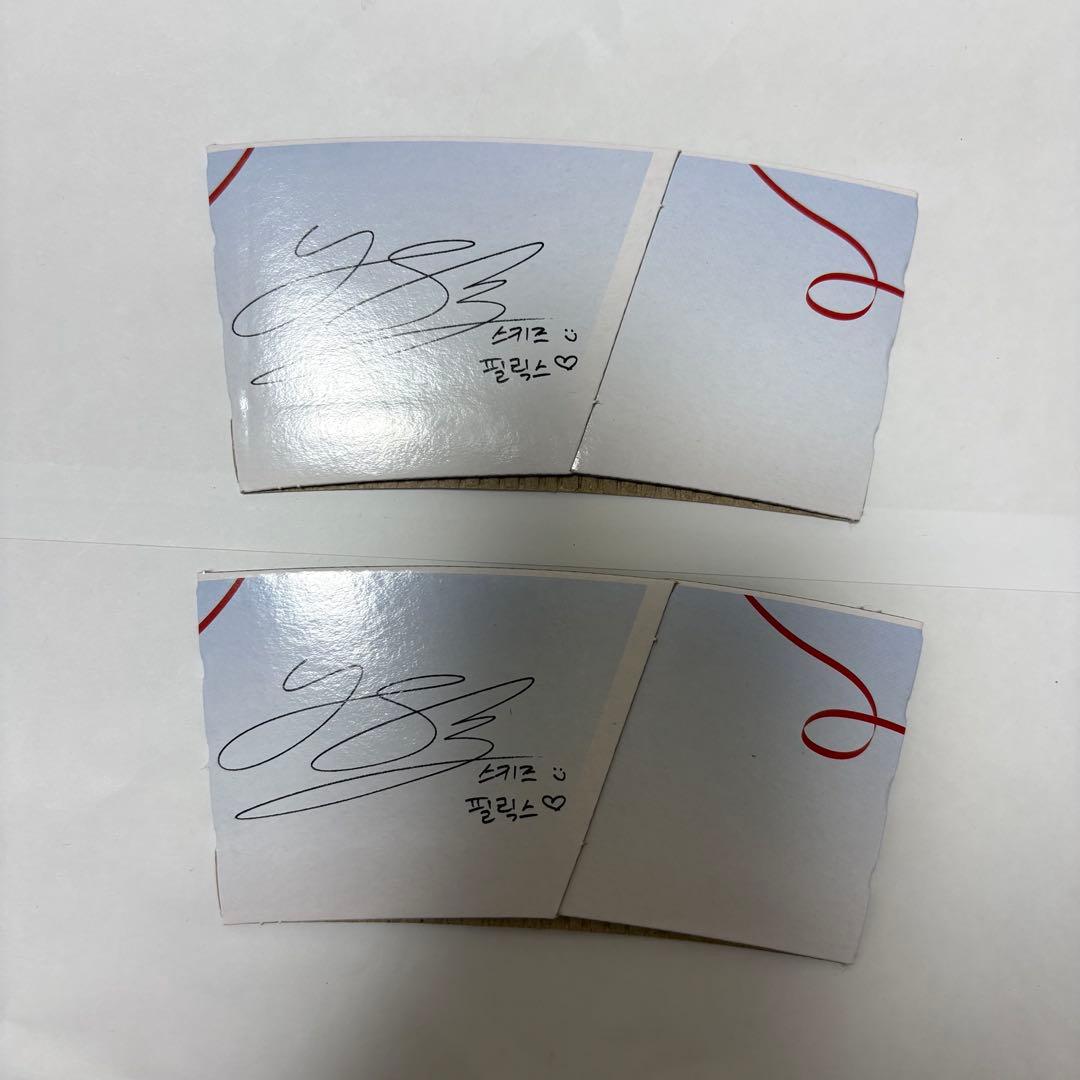 Stray Kids スキズ フィリックス ゴンチャ コースター 2枚セット — image 2