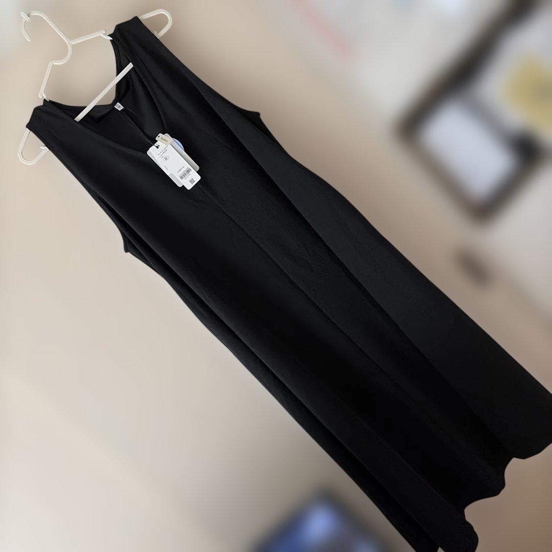 ライトエンボスマキシジャンパースカート — image 3