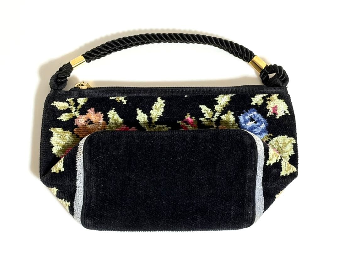Lake Alsterレイクアルスター ハンドバッグ花柄 シェニール織 — image 4