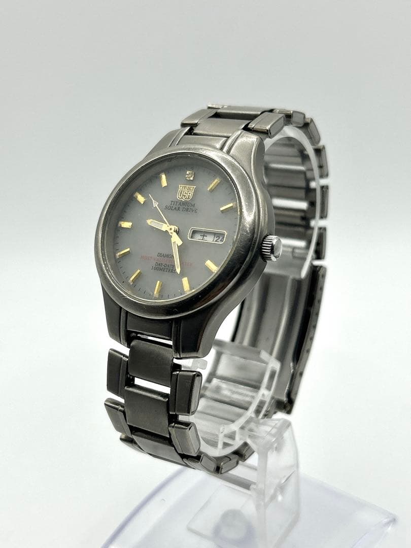 セール　ELGIN 時計　 デイデイト　watch FK-1201-C ソーラ — image 2