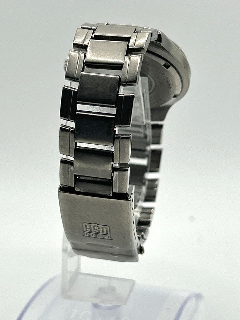 セール　ELGIN 時計　 デイデイト　watch FK-1201-C ソーラ — image 5