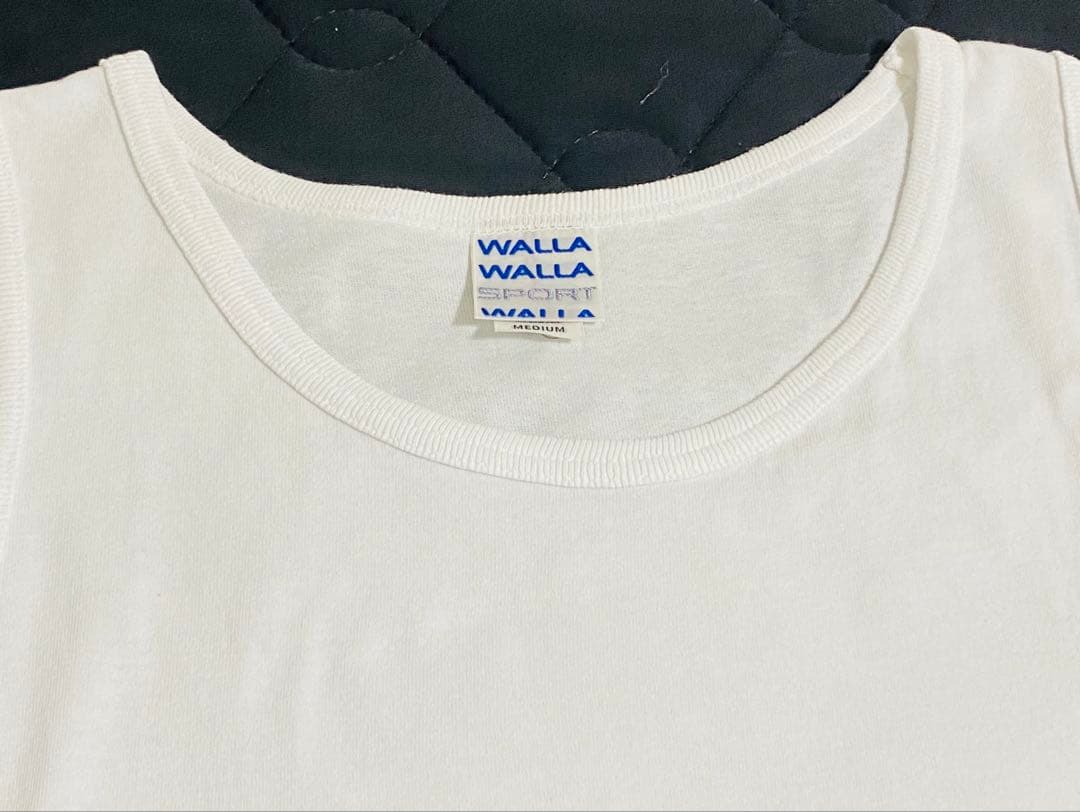 WALLA WALLA SPORT ソリッド タンクトップ ホワイト M — image 4
