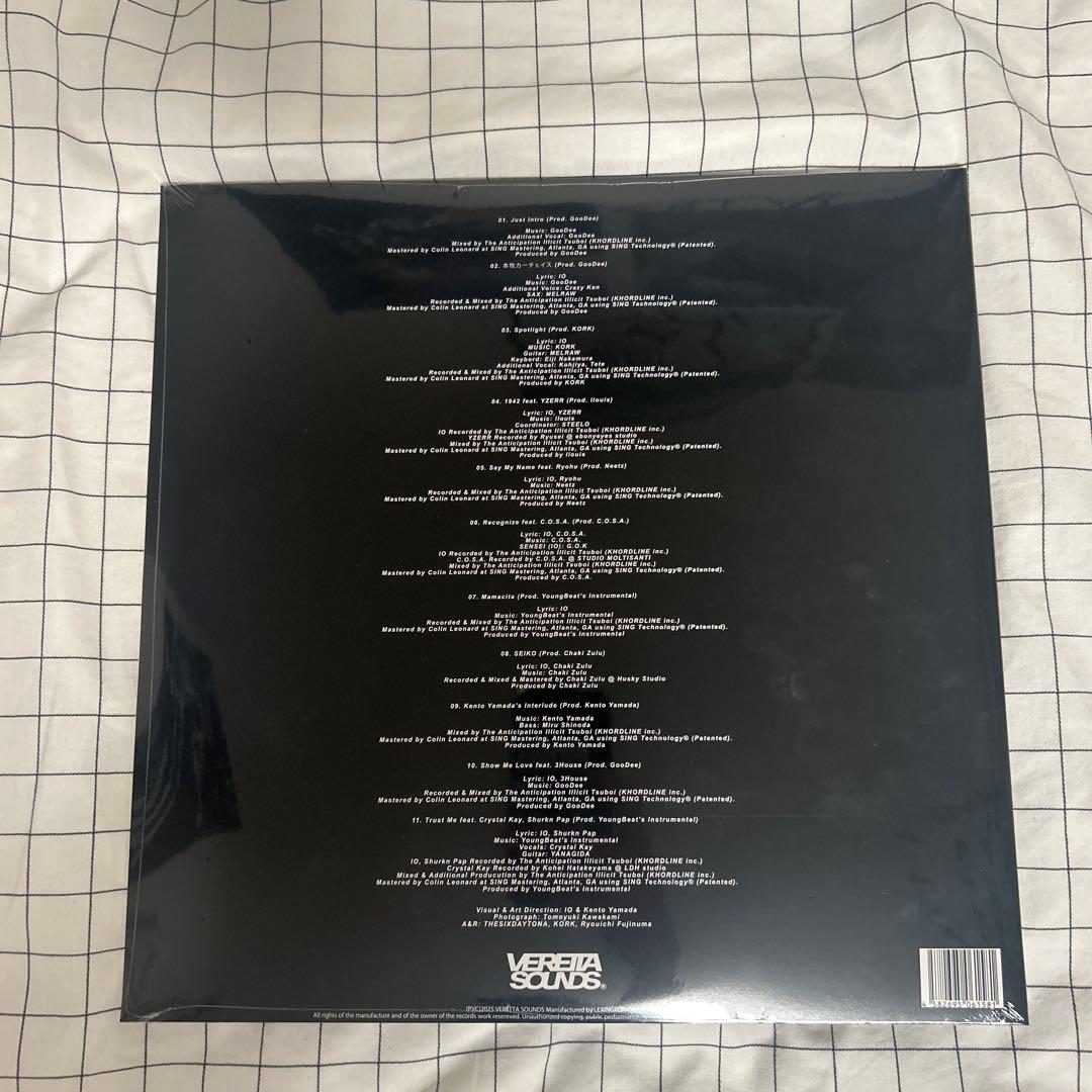 IO JUST ALBUM LP レコード — image 2