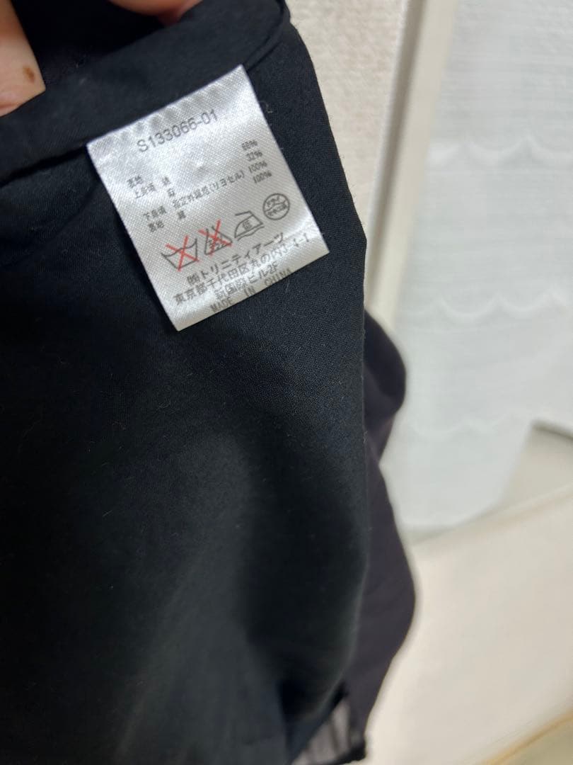 スタディオクリップ　チェック柄半袖ロングワンピース　Free — image 5
