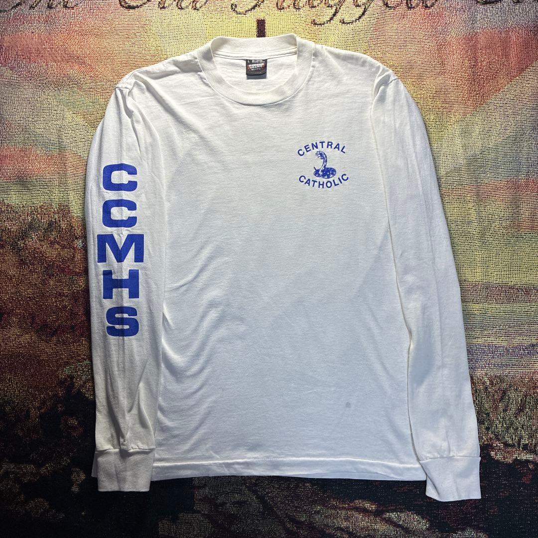 90s Central Catholic Cobra T-Shirt USA — image 2