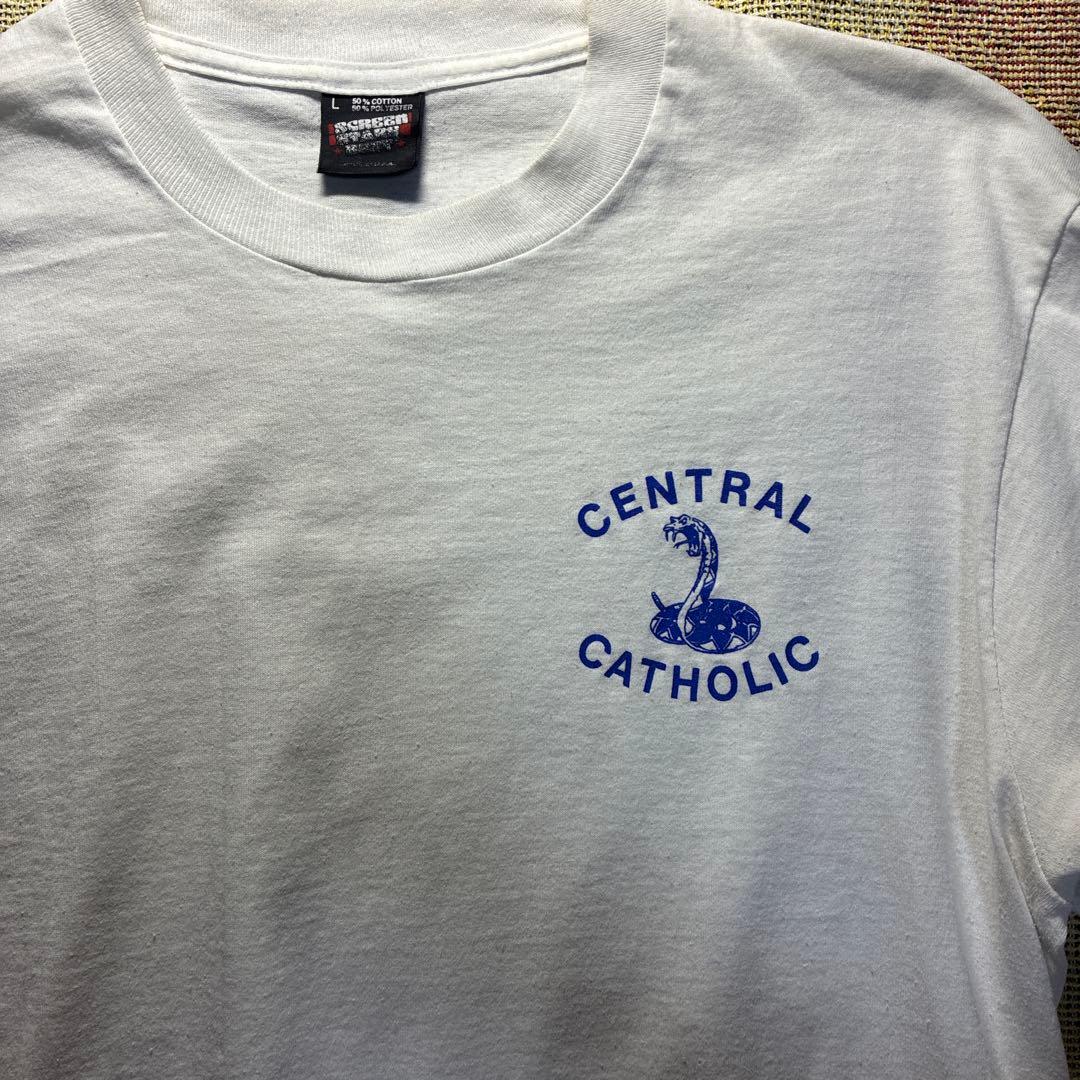90s Central Catholic Cobra T-Shirt USA — image 4