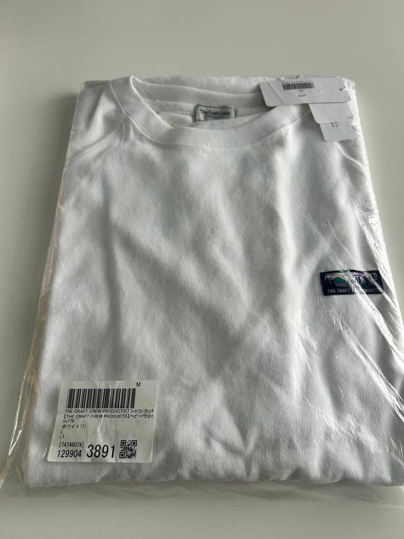 クラフトクループロダクツラグランスリーブクルーネック半袖Tシャツ / 抗菌・防臭 — image 3
