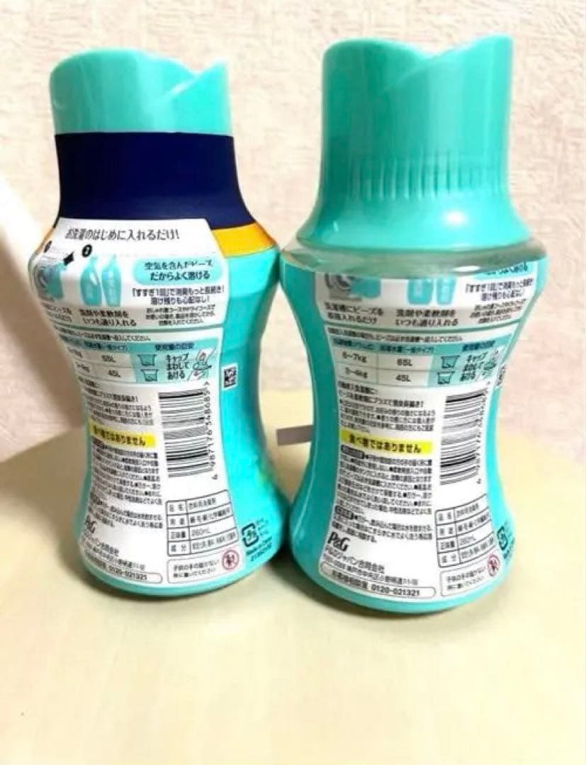 レノア　超消臭ビーズ　フレッシュグリーンの香り260ml×１本半　お試し用 — image 2