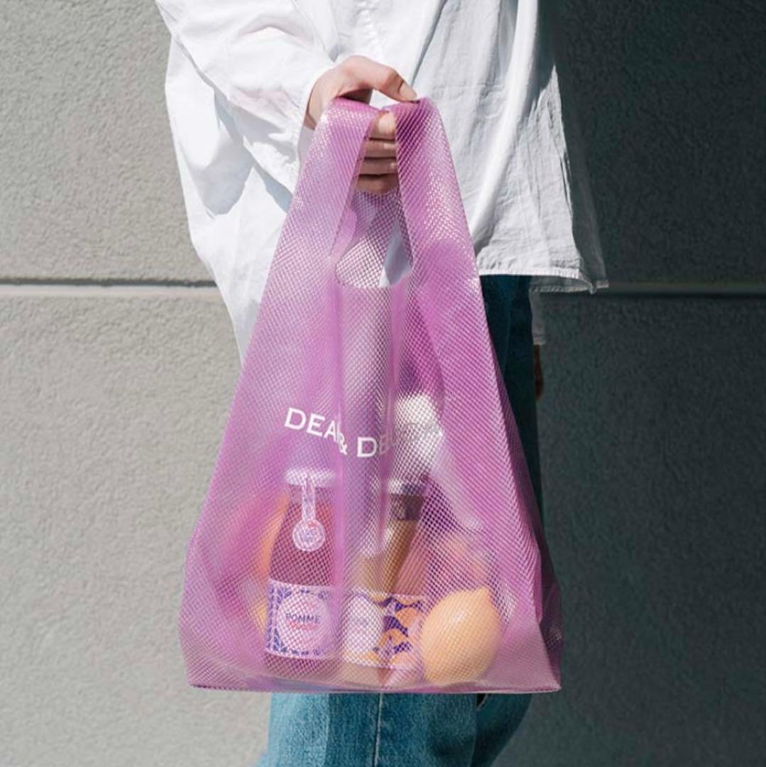 【新品未使用】　DEAN &DELUCA ショッピングバッグ ブルーベリー 限定 — image 2