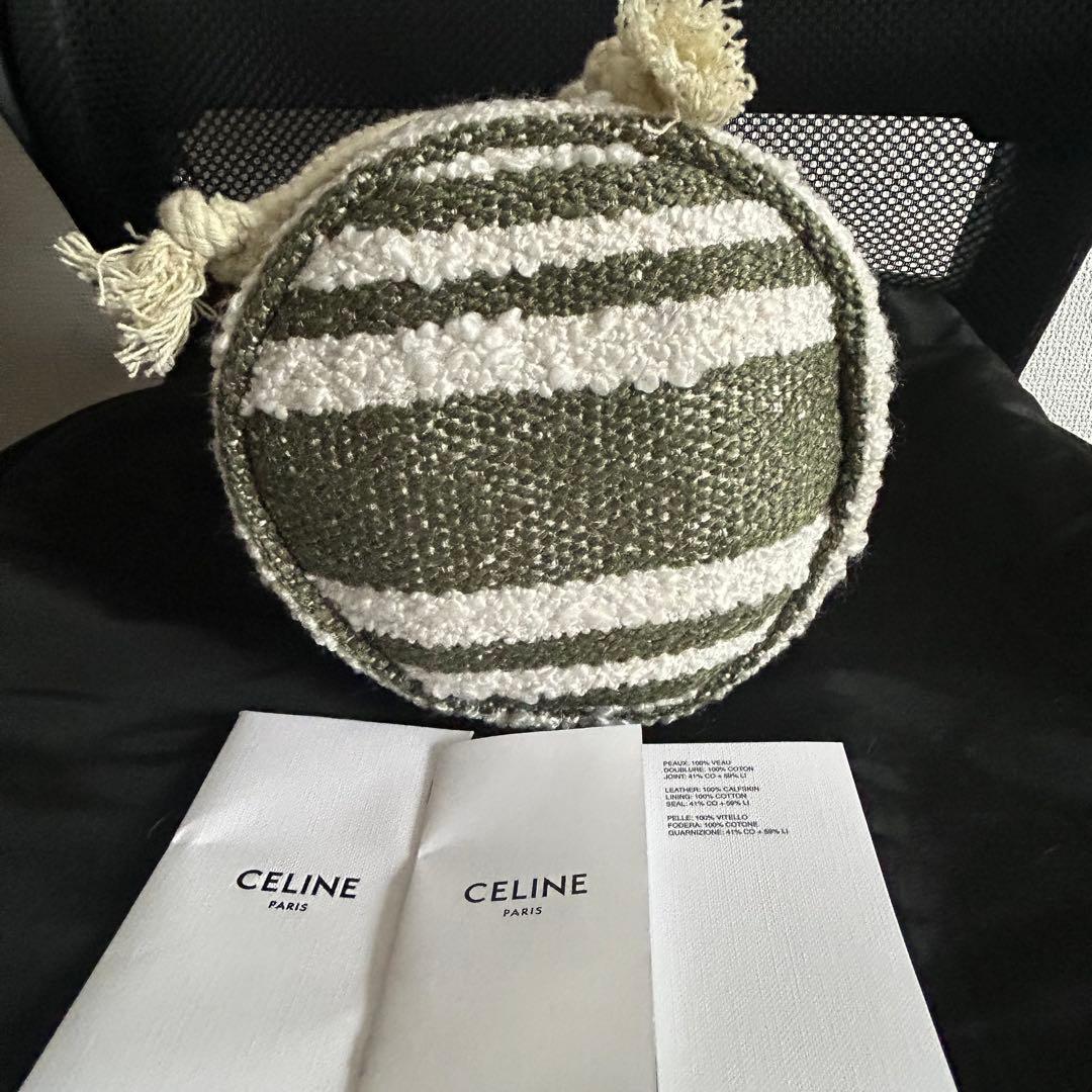 CELINE セリーヌ ティーン　ドローストリングバッグ　ハンド　バケット 巾着 — image 3
