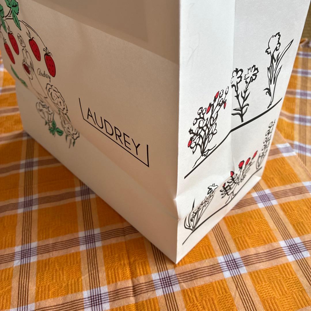 AUDREY ショップ袋 2枚セット — image 5