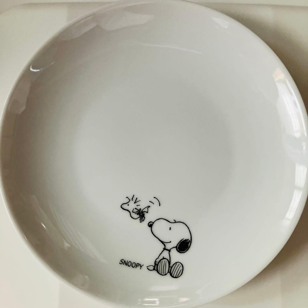 新品未使用 4枚セット SNOOPYスヌーピー 陶器製皿 ペアプレート 非売品V — image 3