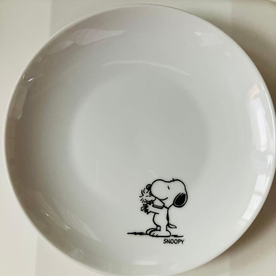 新品未使用 4枚セット SNOOPYスヌーピー 陶器製皿 ペアプレート 非売品V — image 4