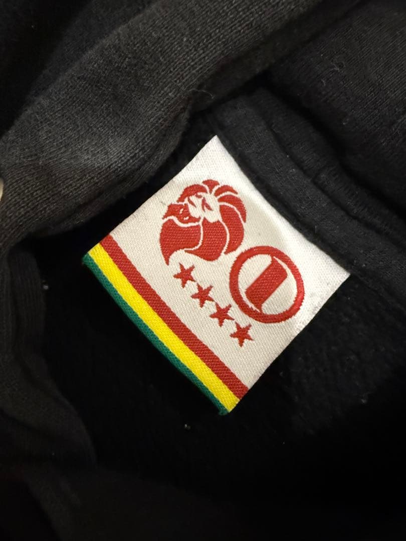 NESTA BRAND パーカー L 黒 パープル ビッグロゴ — image 4