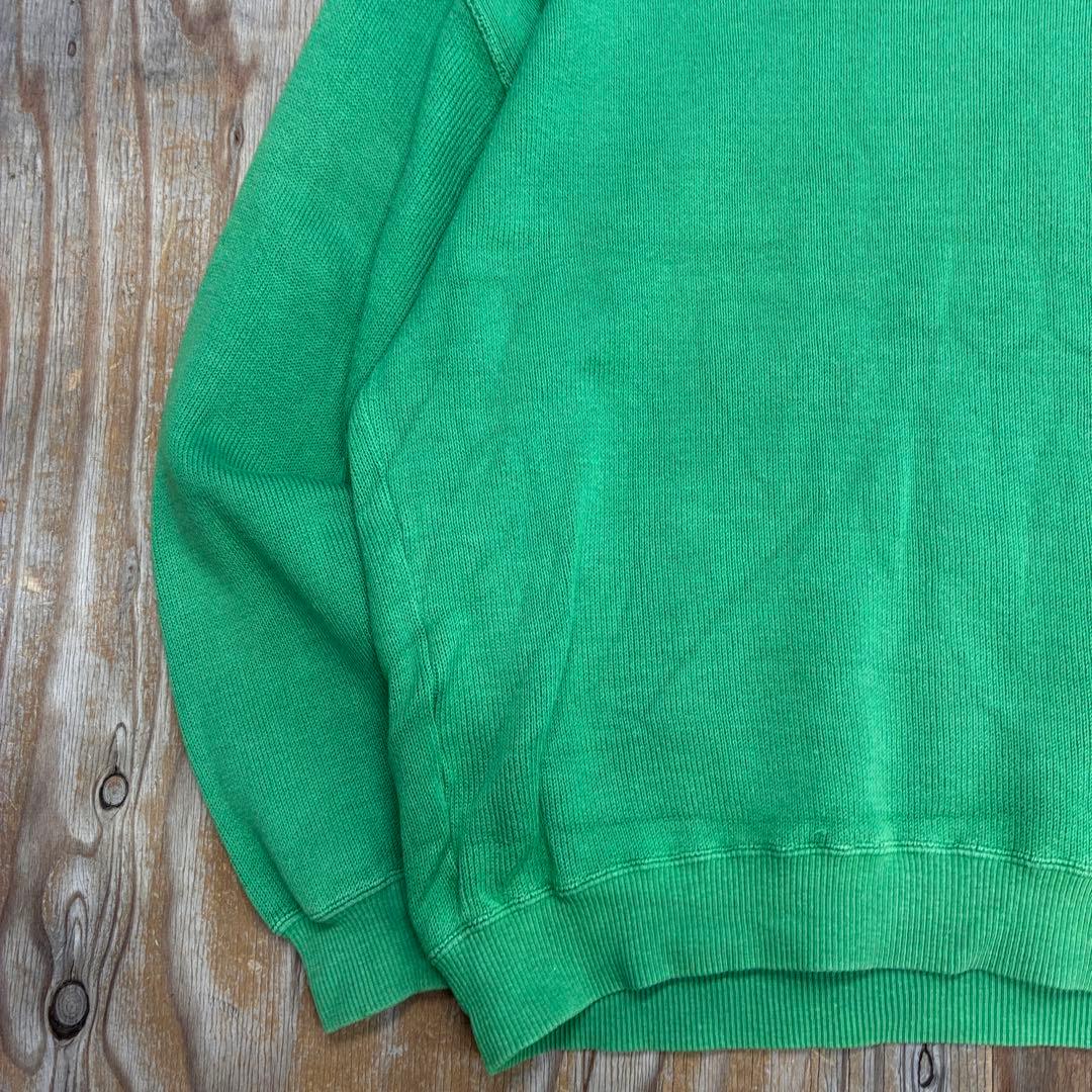 80s Fred Perry コットンニット グリーン 日本製 VINTAGE — image 4