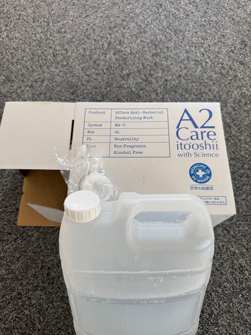 A2Care 除菌消臭剤 4L 詰め替え — image 3