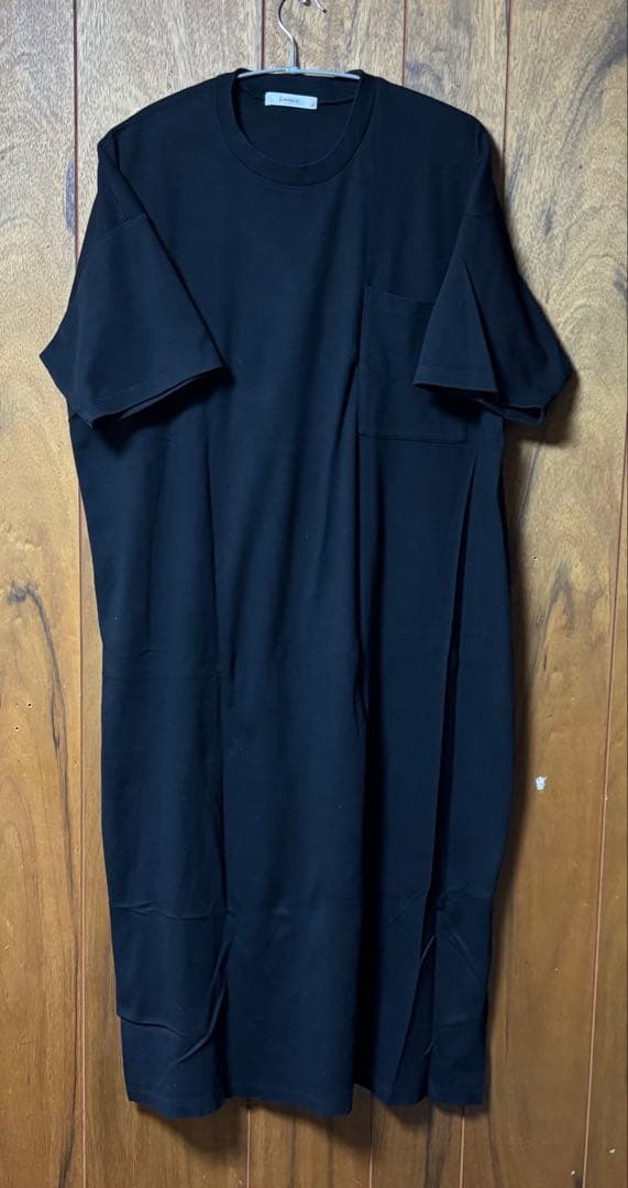 RAGEBLUE レイジブルー Tシャツワンピース ロングワンピース ブラック — image 3