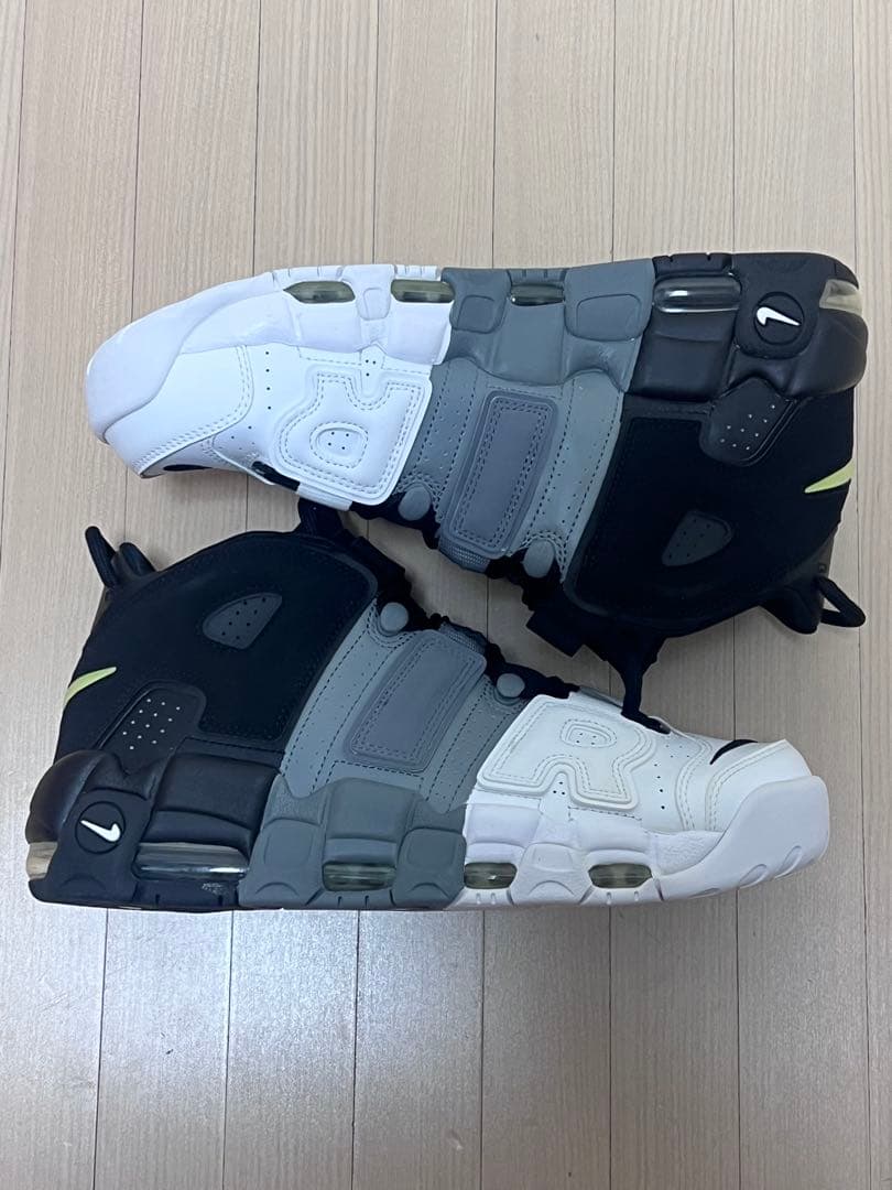 Nike Air More Uptempo ホワイト/グレー/ブラック — image 4