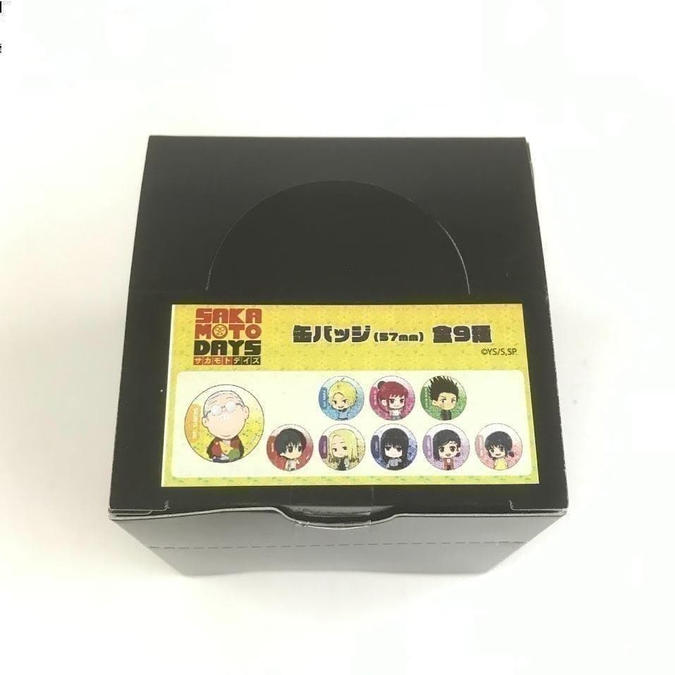 SAKAMOTO DAYS 春私服 ミニキャライラスト 缶バッジ 全9種 コンプ — image 3