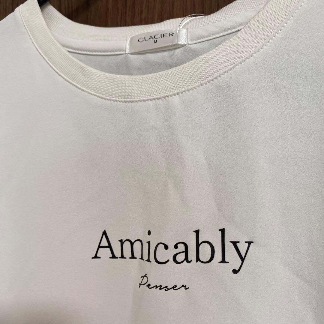 GLACIER 長袖 ロゴTシャツ ホワイト Mサイズ — image 2