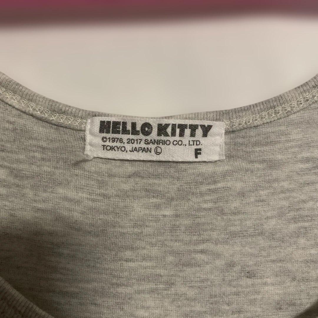 Hello Kitty ロング丈 半袖 Tシャツ ワンピース — image 2