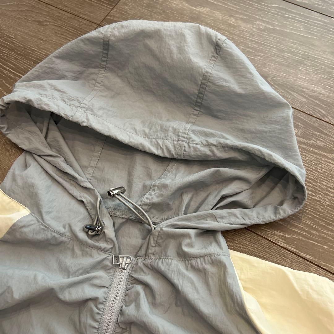 ジーナシス　JEANASIS 夏　ナイロンフードベスト　新品　レディース　フリー — image 4