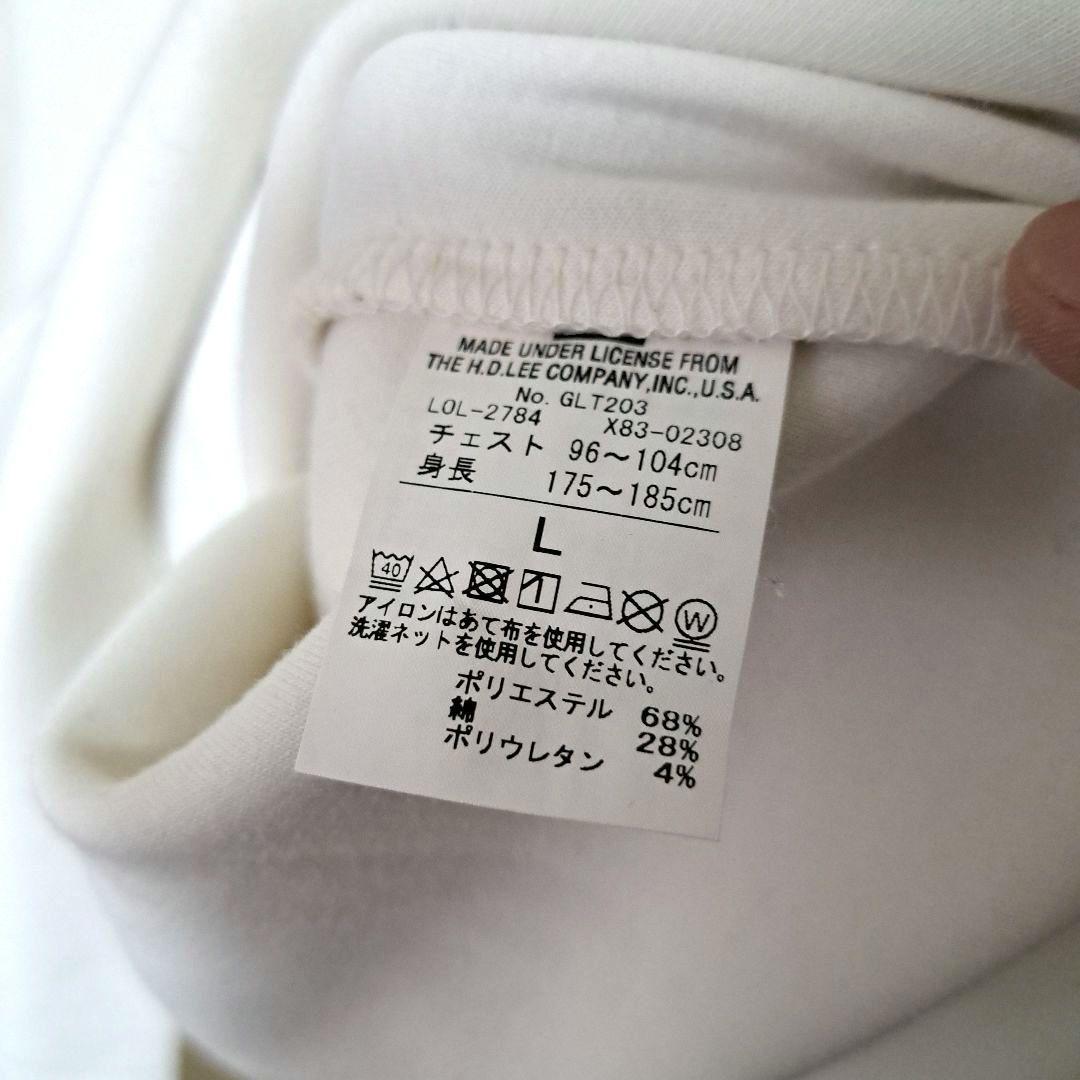 Lee プルオーバーパーカー ホワイト Lサイズ — image 4
