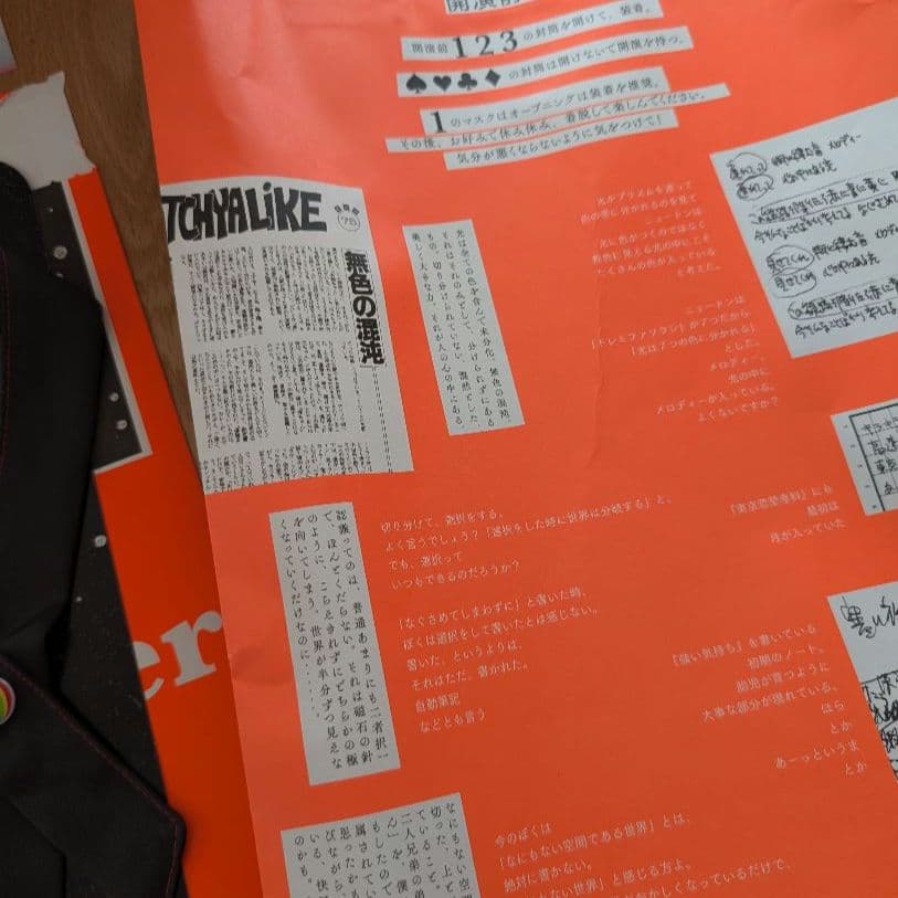 小沢健二 2026ツアー「月と街のAidade」ひみつ小道具 使用済チケット付き — image 5