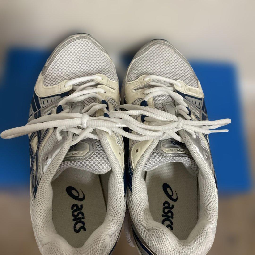 ASICS GEL-NIMBUS 9 ゲルニンバス9 Y2K ネイビー　ホワイト — image 4
