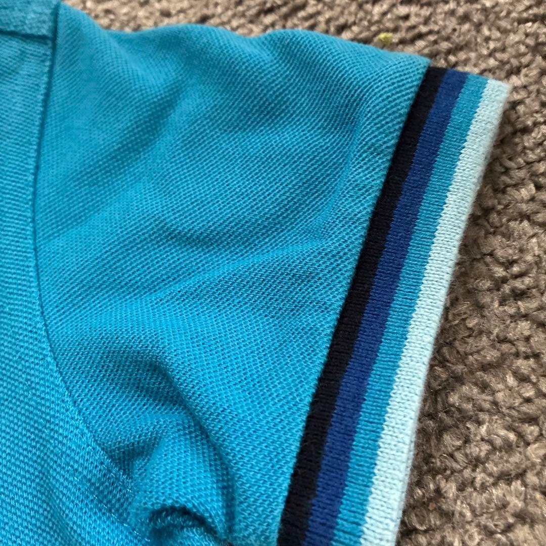 美品　FRED PERRY ポロシャツ 6-7歳用 ブルー　110 — image 4