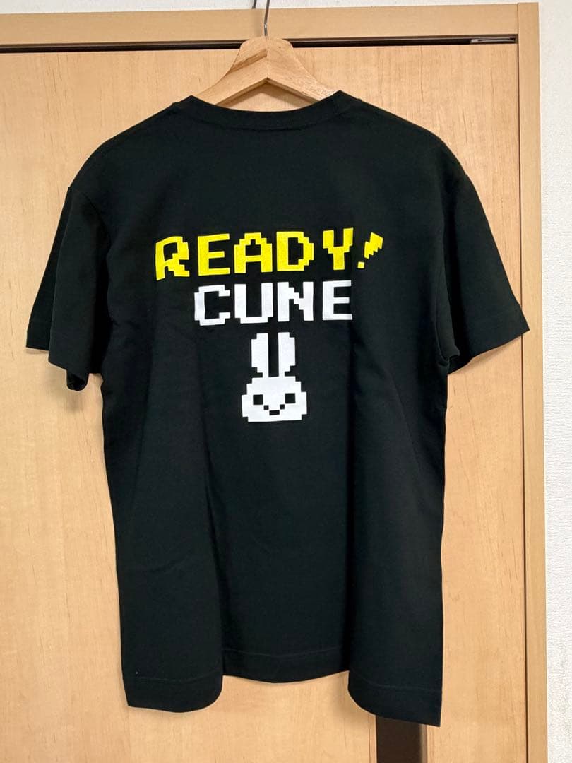 未使用タグ付き CUNE PAC-MAN コラボ Tシャツ ブラック Mサイズ — image 3