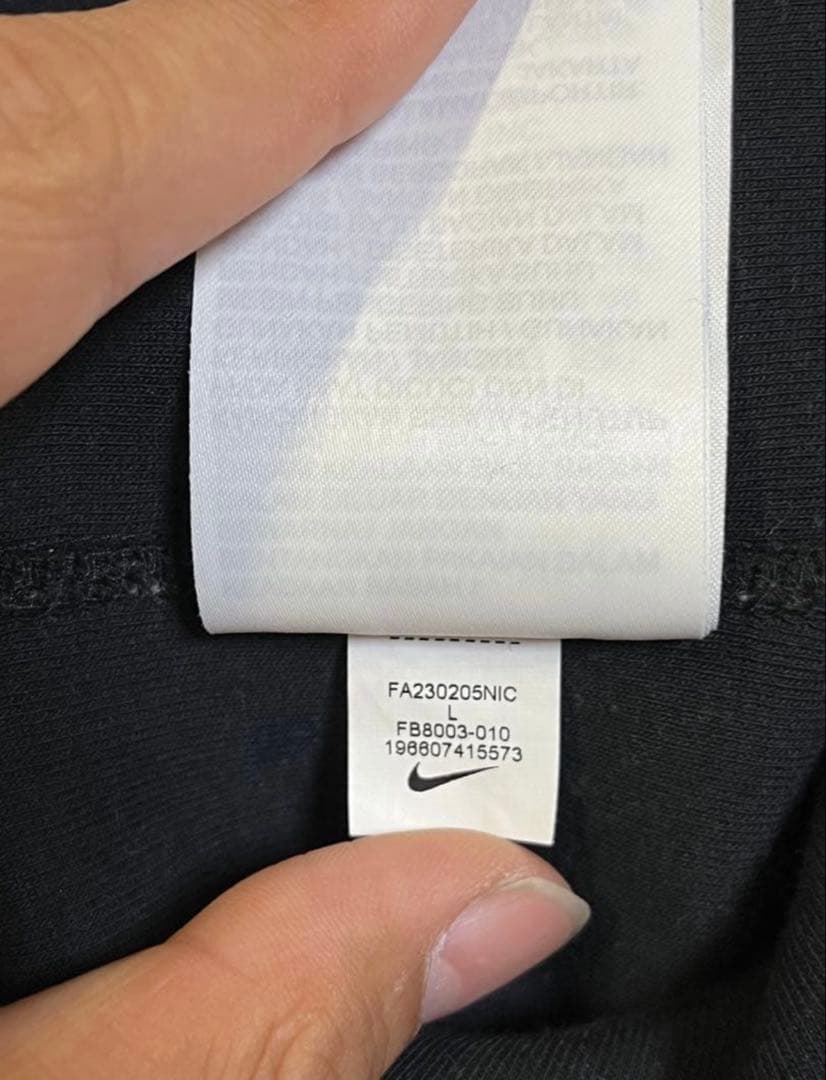 【NIKE/ナイキ】テックフリース　パンツ　ブラック — image 4