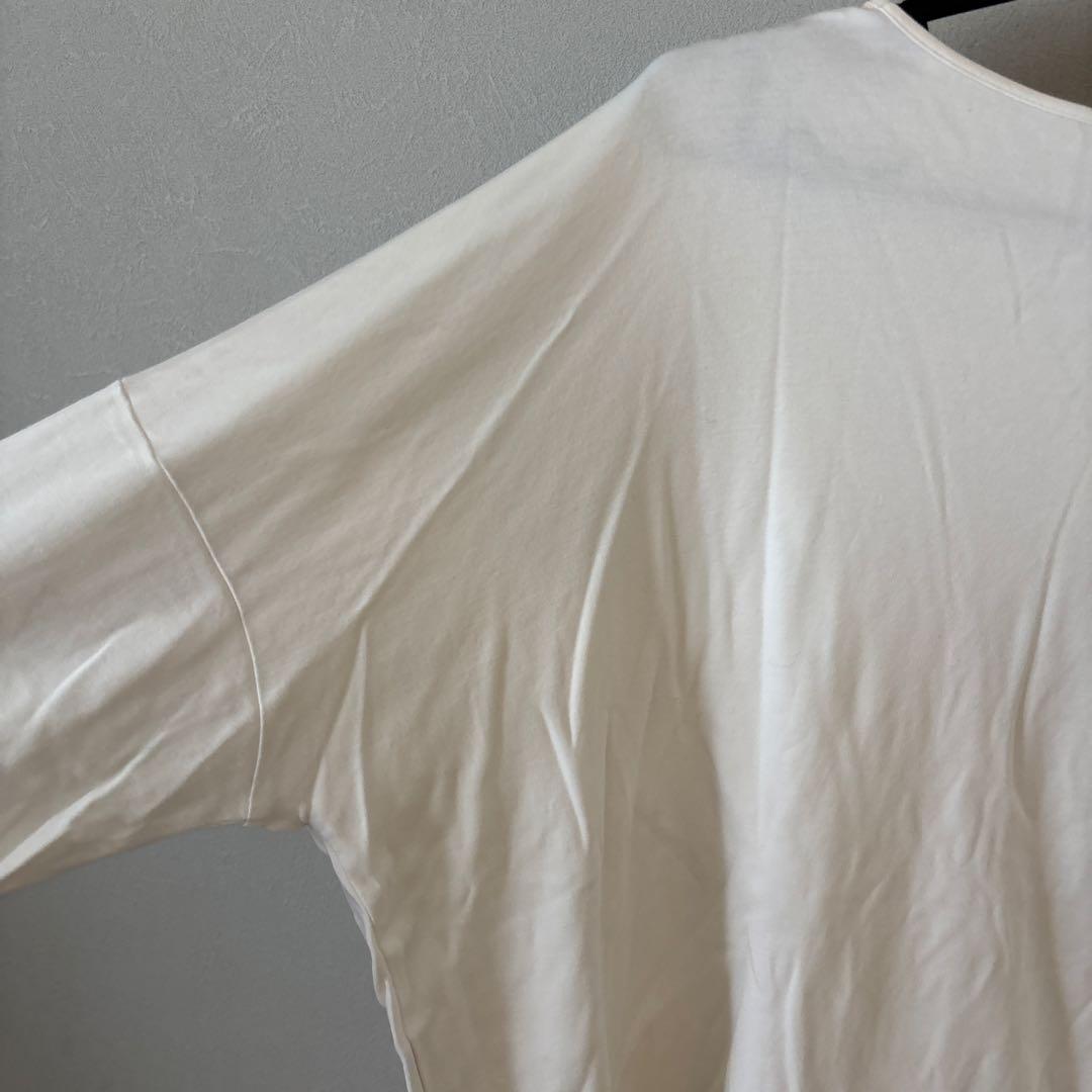 MOCHI モチ　オフホワイト　7分袖　カットソー　Tシャツ — image 4