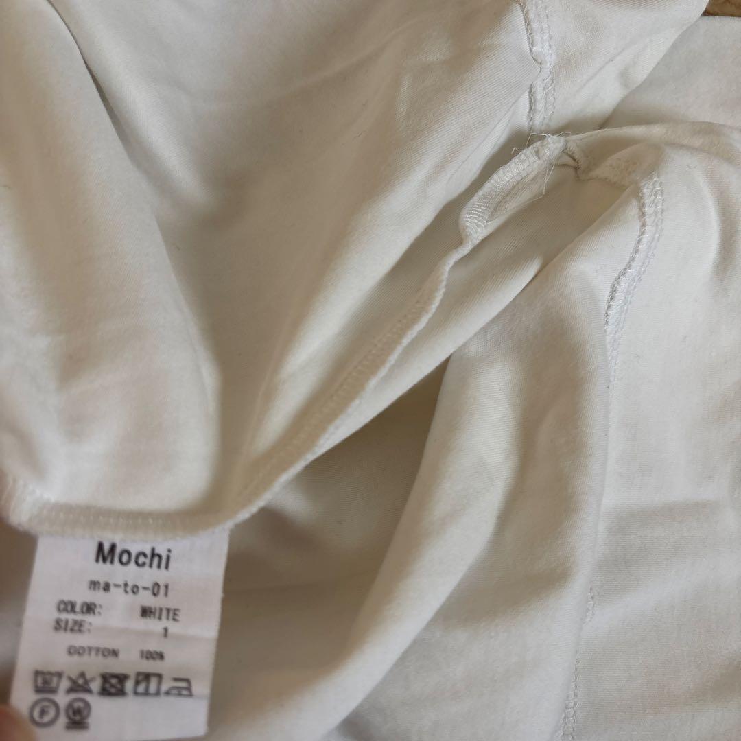 MOCHI モチ　オフホワイト　7分袖　カットソー　Tシャツ — image 5