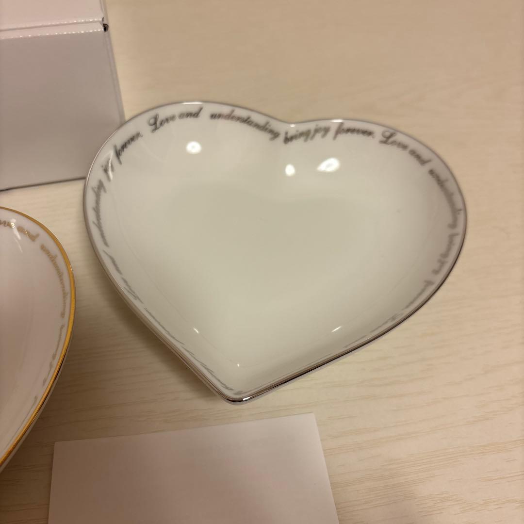 【最終値下げ❗️】4℃ペアハートボウル　お皿 — image 3