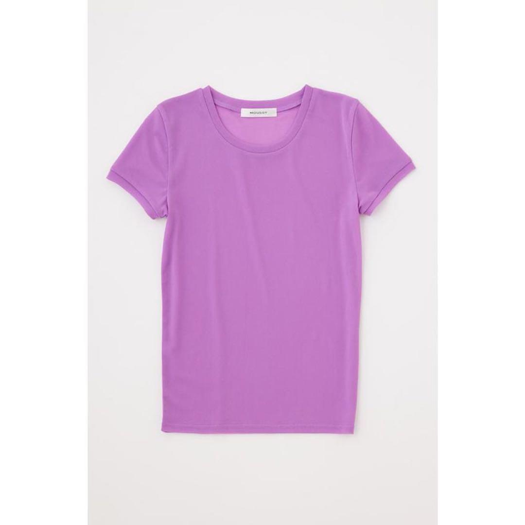 MOUSSY SHEER TEE SET （PNK）　ピンク　紫　半袖　新品 — image 4