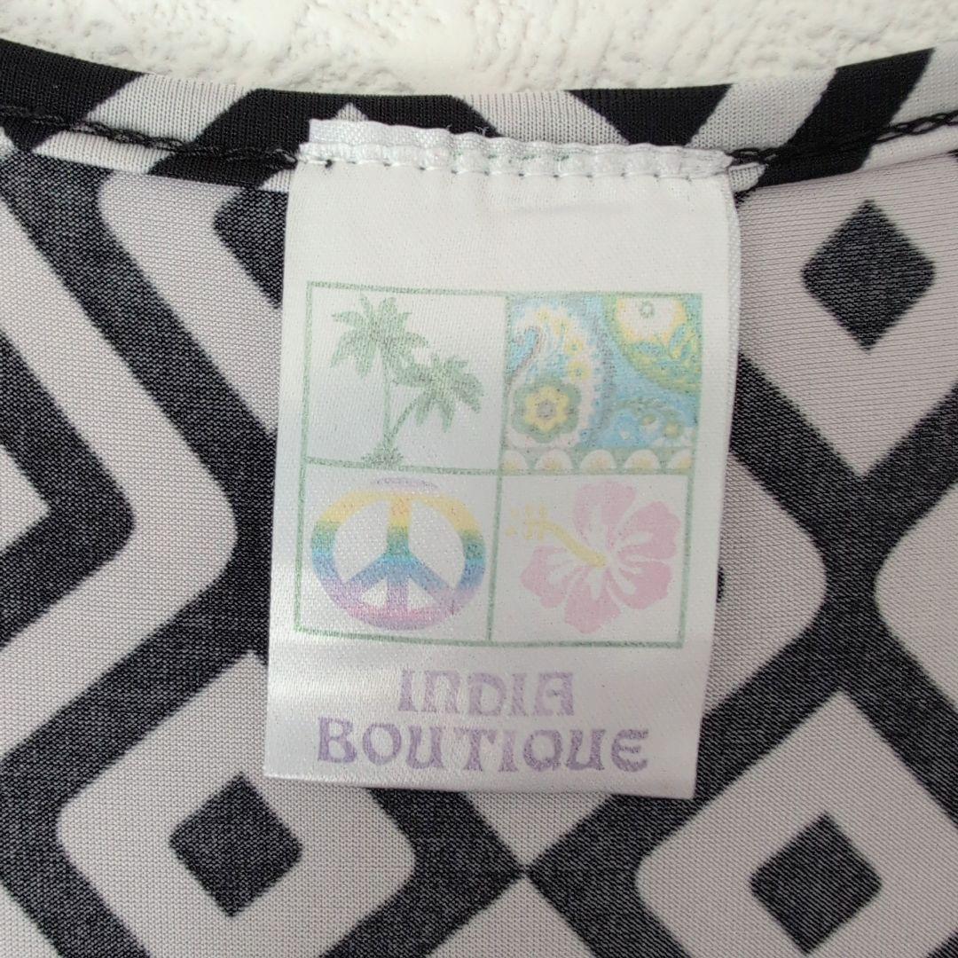 ✨INDIE BOUTIQUE 【FREE】ノースリーブ チュニック 幾何学模様 — image 2