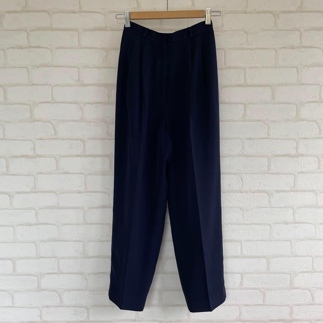 LADY RENOWN レナウン パンツ スラックス 美品 ネイビー — image 2