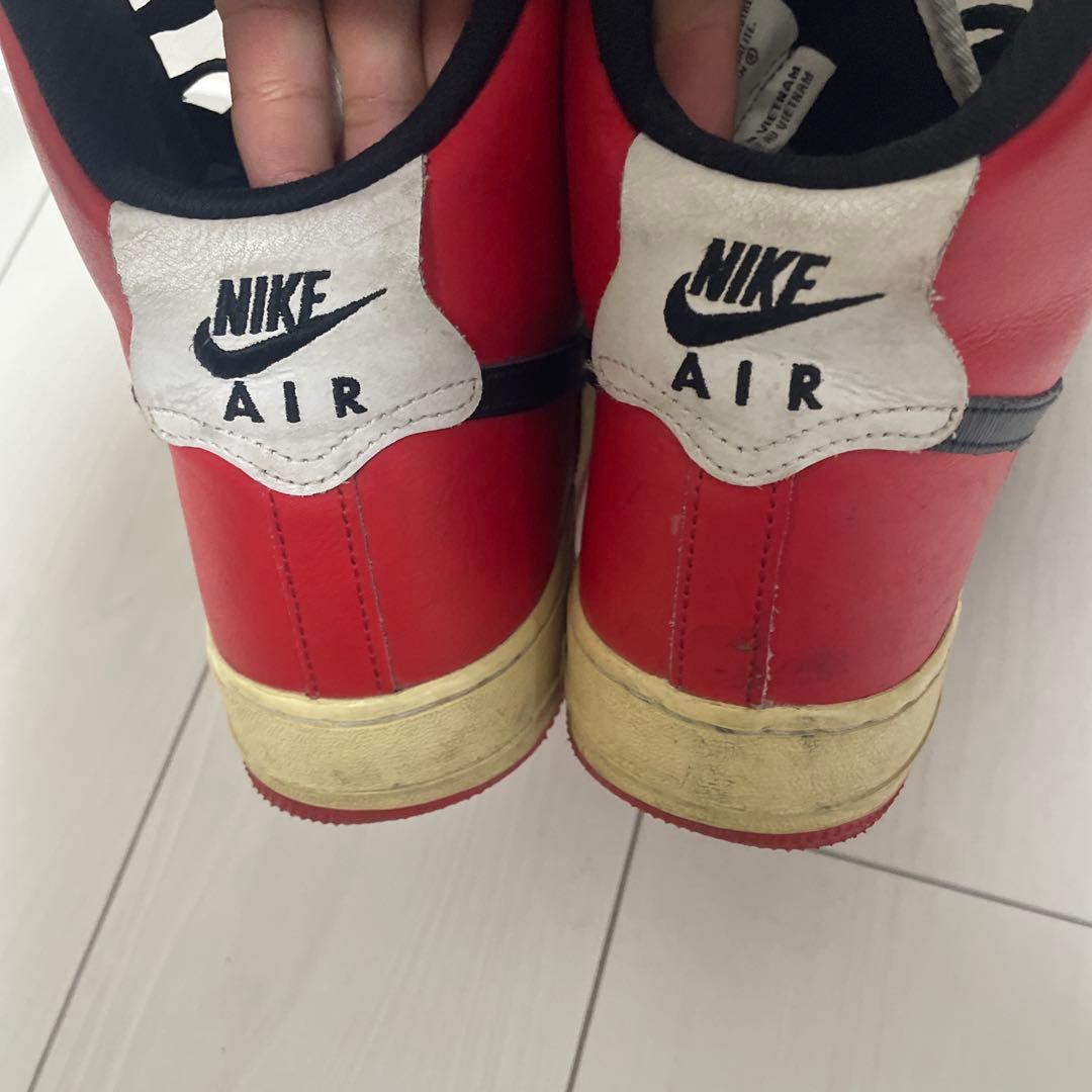 Nike Air Force 1 レッド/ホワイト/ブラック — image 5