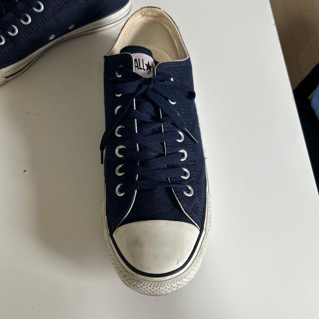 【希少】converse all star ネイビー　スエード — image 2