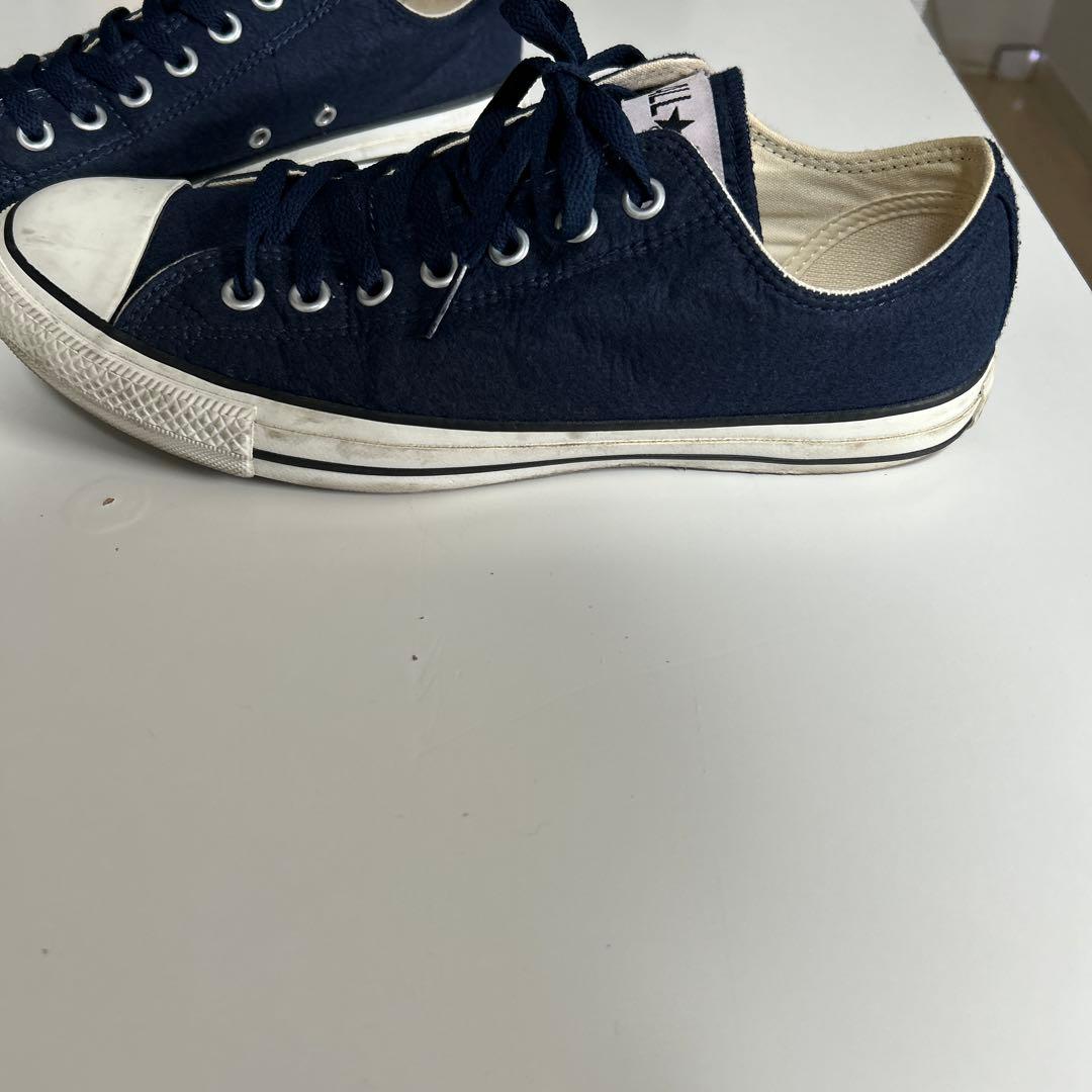 【希少】converse all star ネイビー　スエード — image 3