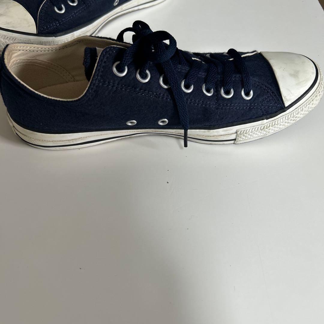 【希少】converse all star ネイビー　スエード — image 4